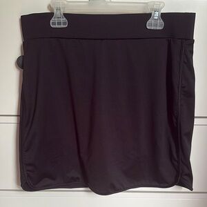 Black Athletic Skort